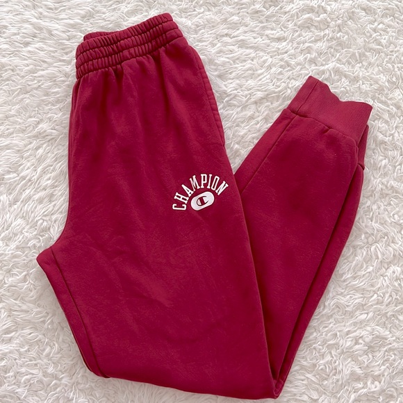Champion Other - Champion Red Sweatpants Joggers Workout Running Size Medium